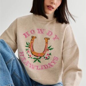 Nasty Gal howdy haawlidays sweater